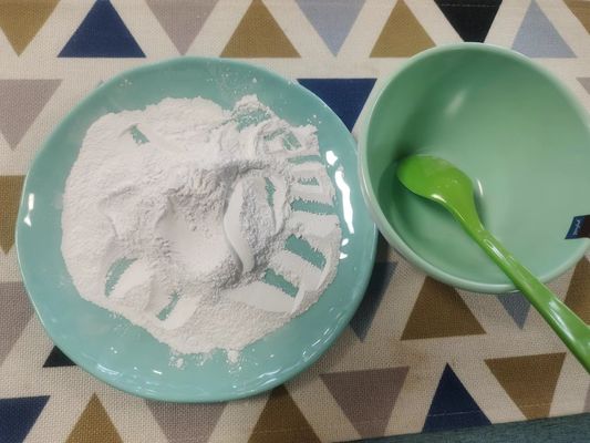 700-1000kg/M3 순수 멜라민 분유 C3H6N6 25 킬로그램 / 백 패키지