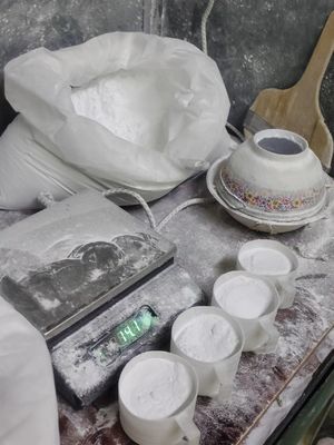 99.8% 순도 멜라민 수지 분말 CAS 108-78-1 UF1P 비 독성의를 부피를 크게 하세요