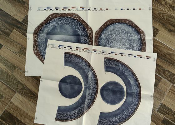 이용 가능한 멜라민 식기류 샘플을 위한 38-45g/M2 멜라민 문양 붙임 원 종이