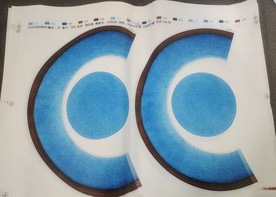 논문을 출력하는 GF 멜라민 코트지 열차단 멜라민