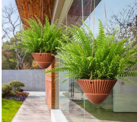 서식용 도자기 화물 을 매달아 놓는 것