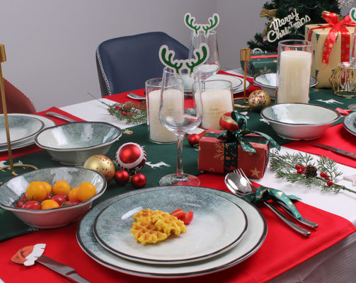 재료 백색 멜라민 판 세트 식기 세이프 호텔용