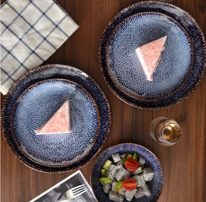 둥근 멜라민 식기 고정되는 BPA는 칩 저항하는 내구재를 해방합니다