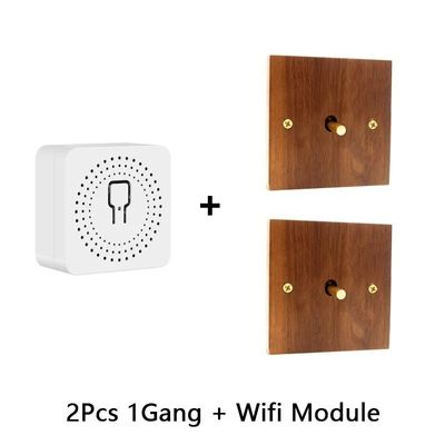 110 볼트 라이트 스위치 패널 86x86mm WiFi IEEE 802.11b/G/N