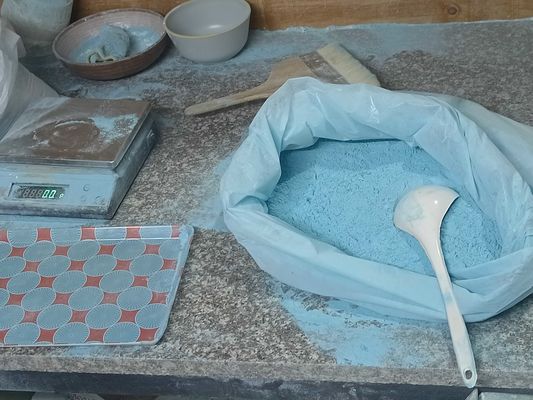 99.8% 블루 멜라민 폼프더