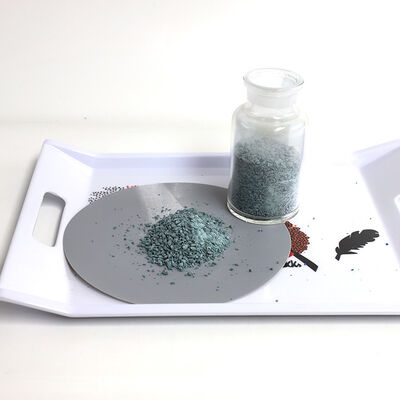 GUFAITH MMC 식품 등급 멜라민 포름알데히드 폼플라스틱 A5 색상 파우더 곡물 폼플라스틱