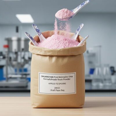 슐랑양 분홍색 멜라민 유레아 포말알데히드 樹脂 분말 스푼에 적용 20KGS/크래프트 종이 봉지