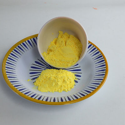 SONYEE 옐로우 100% 멜라민 25kg 원료, 광택 식기 제조에 적합하며 일관된 멜라민 원료 공급