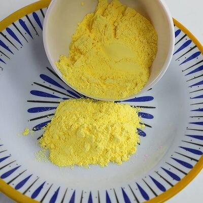 SONYEE 옐로우 100% 멜라민 25kg 원료, 광택 식기 제조에 적합하며 일관된 멜라민 원료 공급